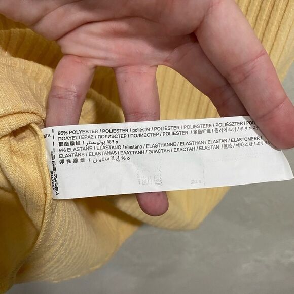 NWT MNG by mango yellow top - Picture 4 of 4